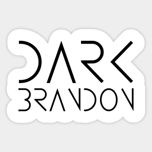 Dark Brandon Meme, Dark Brandon Sticker